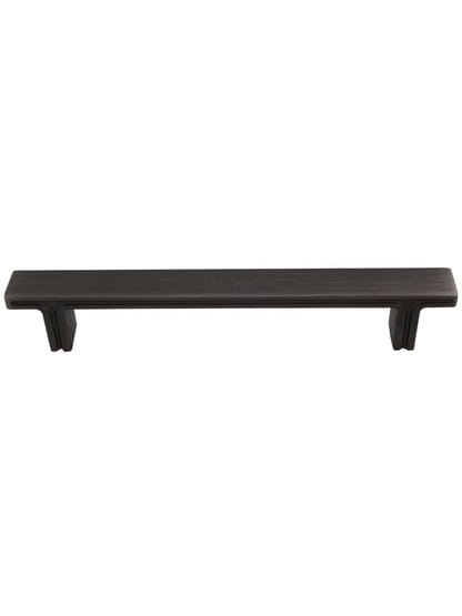 Anwick Rectangular Cabinet Pull - 5 inch Center-to-Center in Brushed Pewter.